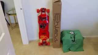 My NEW Road Warrior Longboard Skateboard by Ehlers Longboards