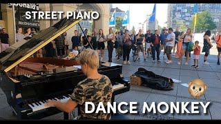 Dance Monkey  Street Piano Performance