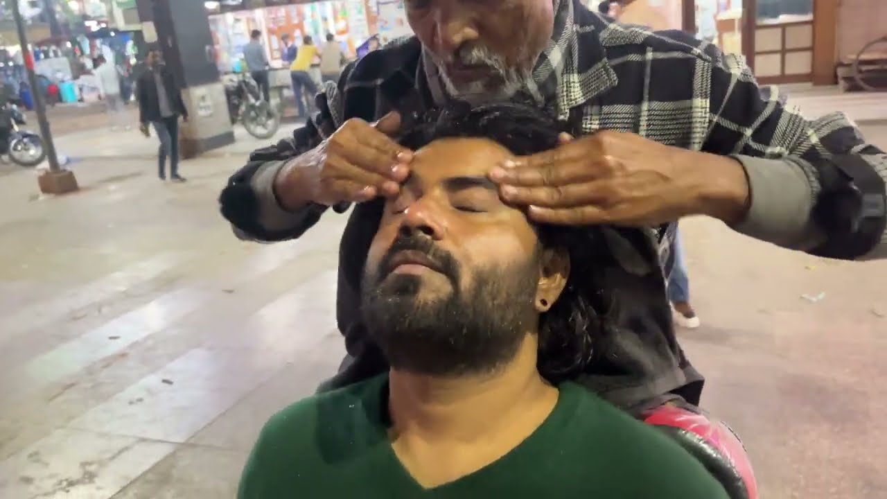 Ultimate Instant Relief Head Massage by Waris Barber | Indian Street ASMR | Insanely Relaxing!