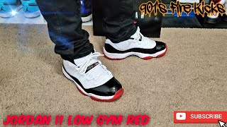 Jordan 11 Low Gym Red Mall Vlog Pickup And On Foot