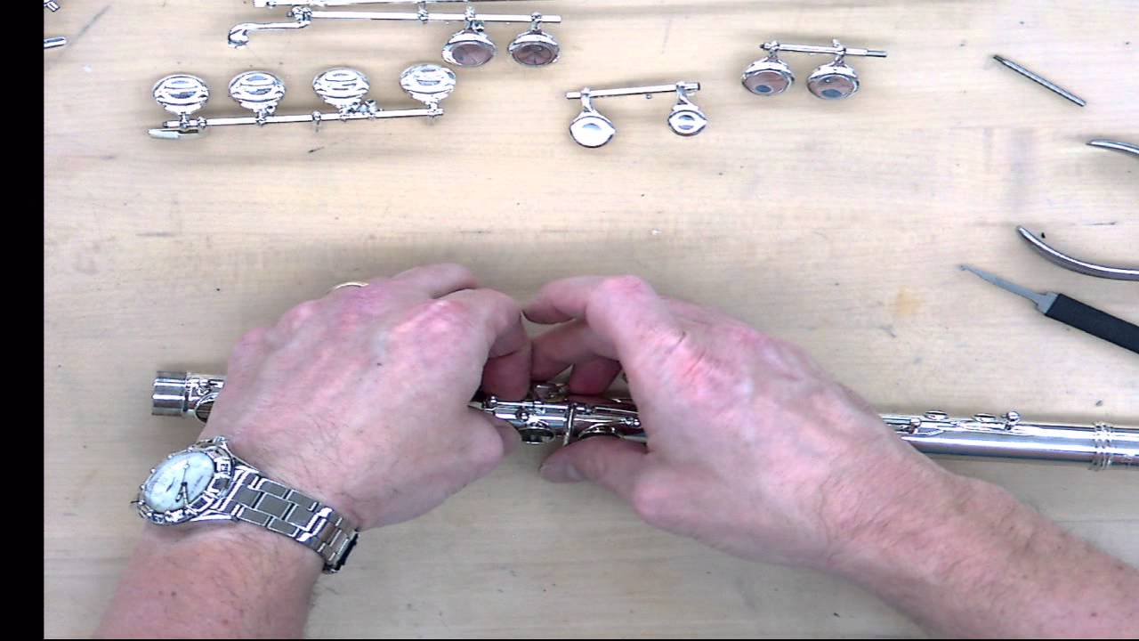 Flute Dissassembly and Reassembly - YouTube