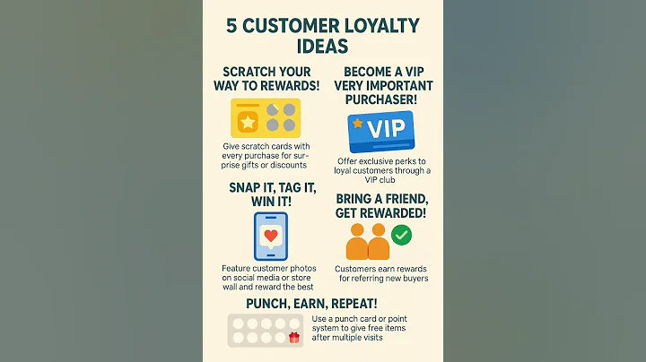 5 Creative Customer Loyalty Program Ideas to Boost Sales #shorts #businessideas #salestips