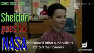 Sheldon goes to NASA [Young Sheldon]