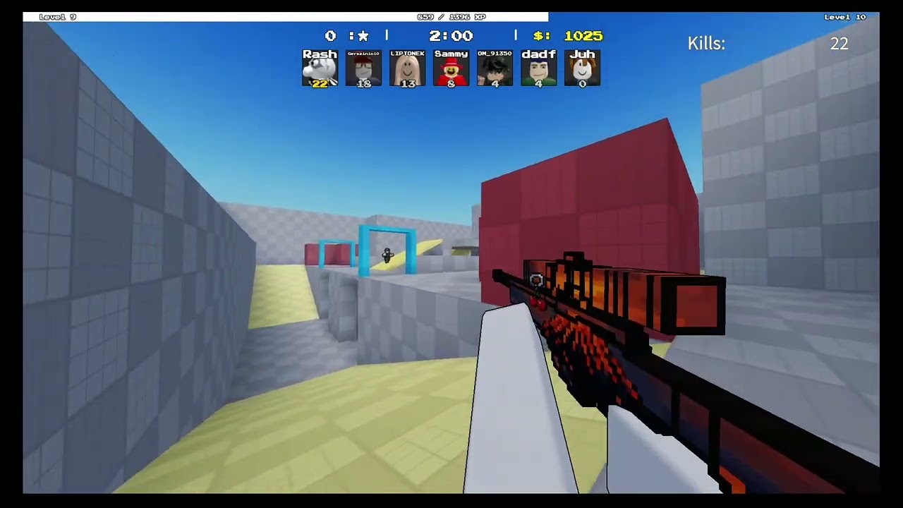 (fps) Flick gameplay on Roblox 