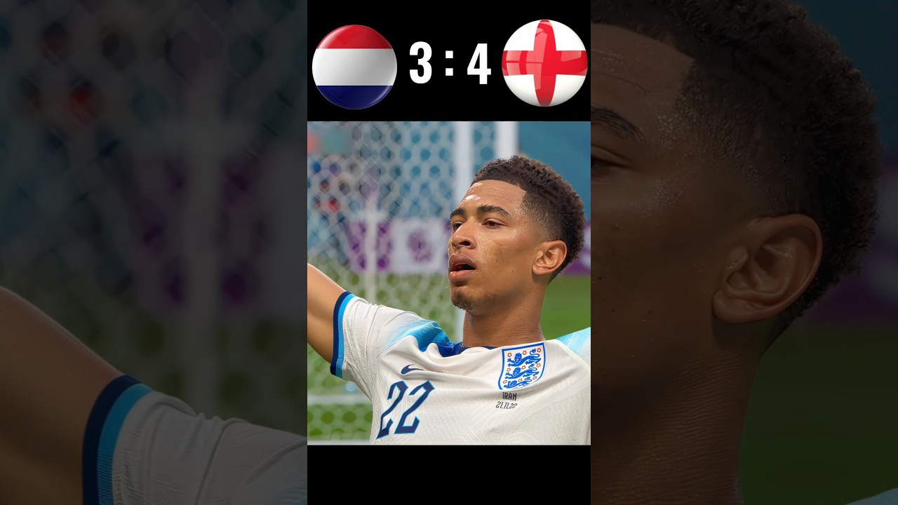 England vs Netherlands world cup semi-final imaginary goal 