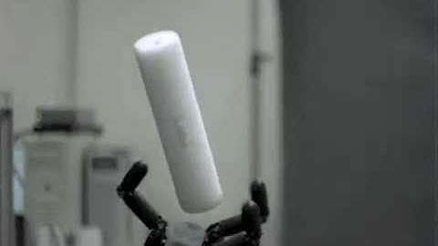Dynamic Regrasping Using a High-speed Multifingered Hand and a High-speed Vision System (Vertical)