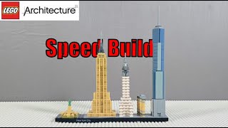 Lego Speed Build | Architecture | New York City | 21028