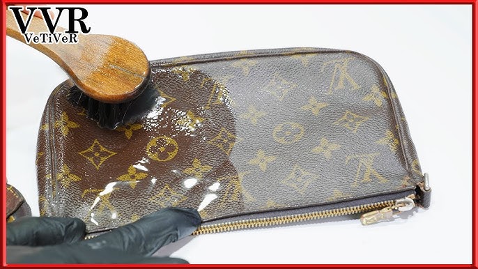 Louis Vuitton - with Vachetta leather trim, how to clean it and