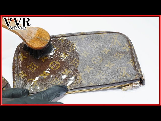 I restore vintage and damaged Louis Vuitton. This Keepall 45 cleaned up  beautifully! : r/Louisvuitton