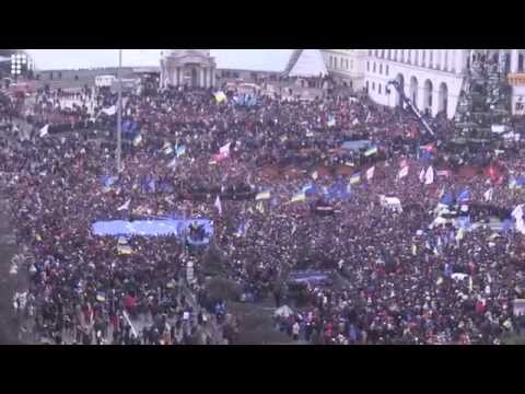 The Rally That Turned Into a Revolution. December 1, 2013. Kyiv, Ukraine.