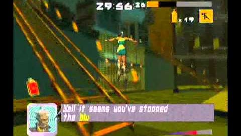 JSRF Speed Run Part 12 - Fortified Residential Zone (Commentary with Exclamation)