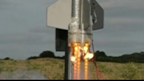 Creating homemade shock diamonds on rocket engine | mach diamonds