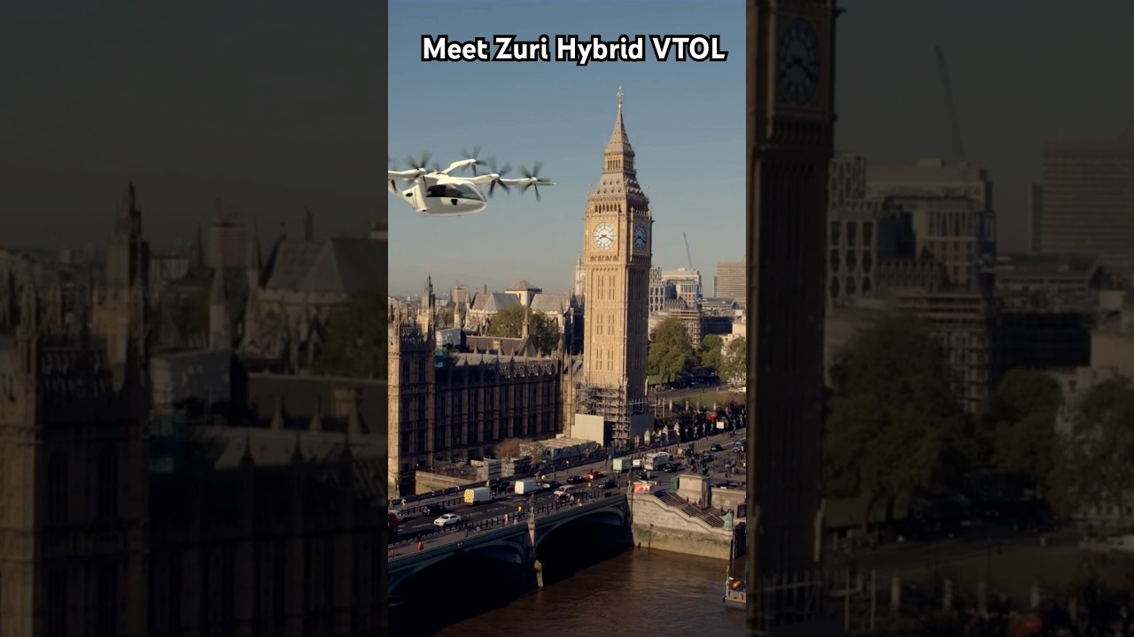 Zuri Hybrid VTOL | Faster, smarter, and above the traffic 
