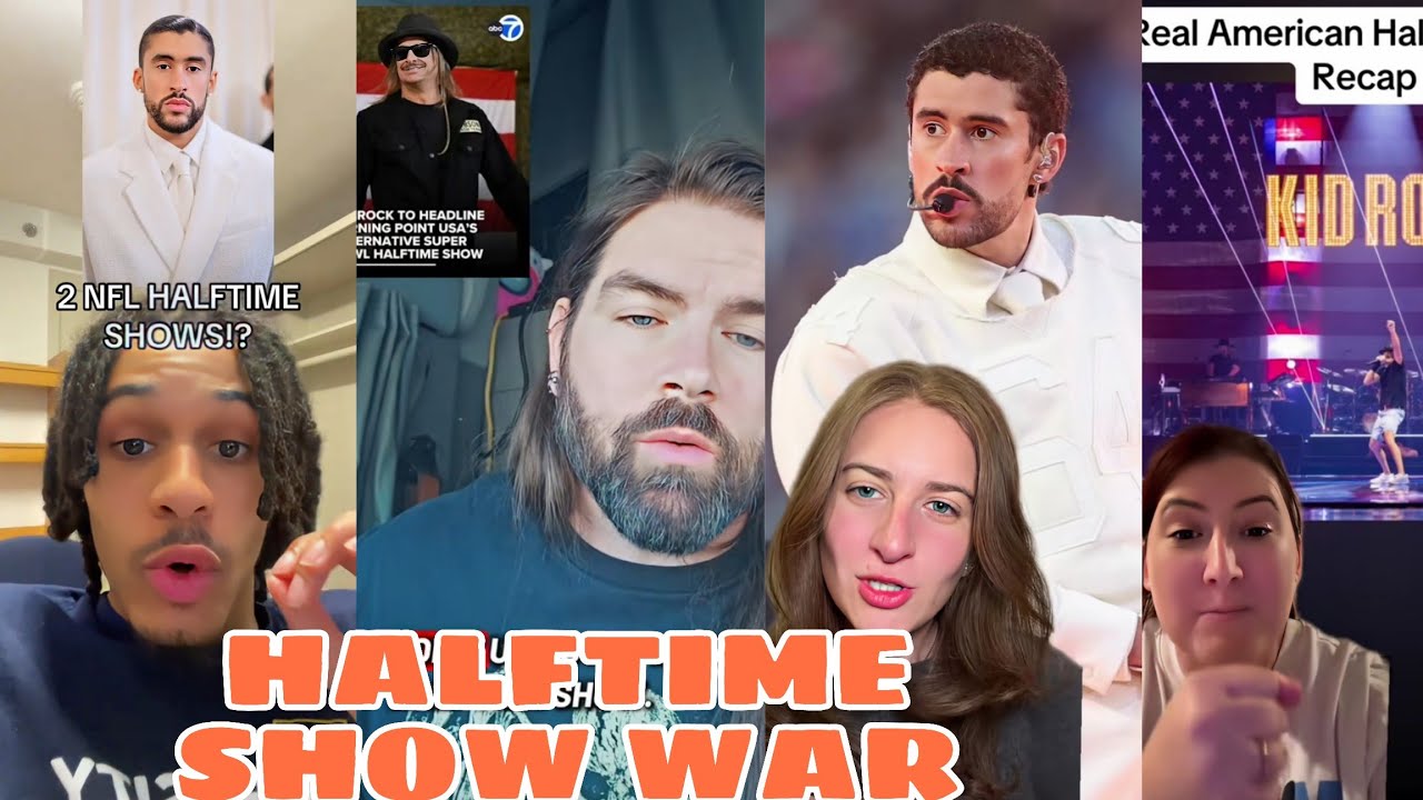 Реакция публики: Шоу в перерыве Супербоула против «американского» шоу в перерыве от TP USA.