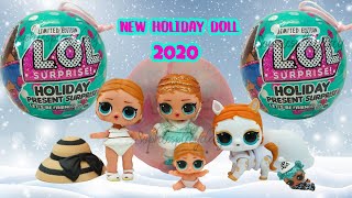 L.O.L Surprise Holiday Present Limited Edition Doll Tiny Elf Ball 