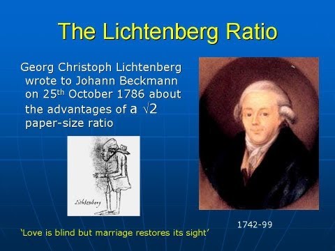 The Uses of Irrationality: Paper Sizes and the Golden Ratio - Professor John D. Barrow Instructional Video The Uses of Irrationality: Paper Sizes and the Golden Ratio - Professor John D. Barrow Instructional Video