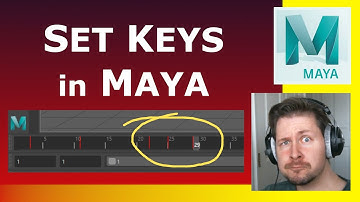 HOW TO SET KEYFRAMES IN MAYA