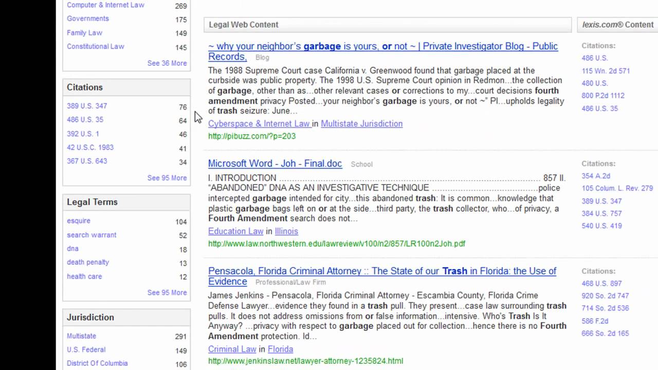 Jenkins Law Library Tip of the Week (Episode 201205): Combining Legal Search Tools