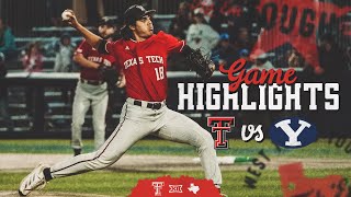 Texas Tech Baseball vs. BYU: Highlights | May 16, 2025