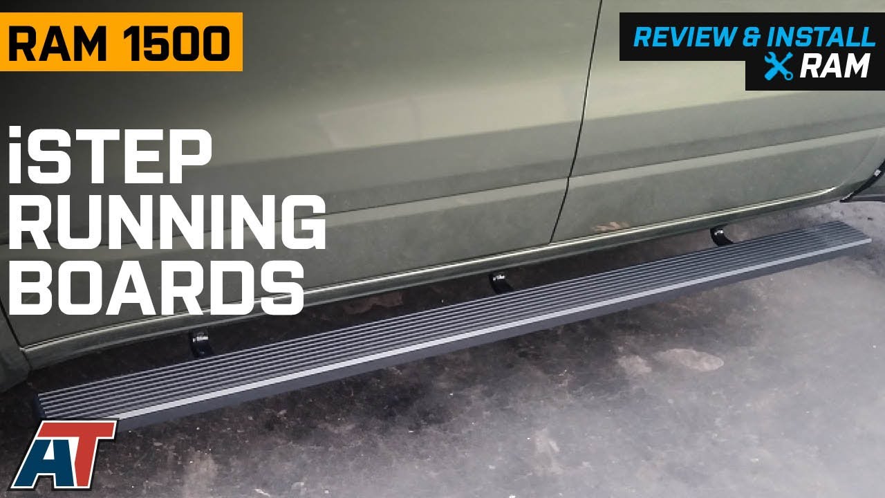 2019-2023 RAM 1500 5-Inch iStep Running Boards; Black Review & Install