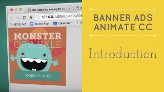 Making Banner Ads in Adobe Animate - Introduction to Adobe Animate [1/53]