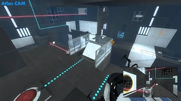 Portal 2 co-op Tricky Triple - Chamber 2