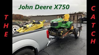 The Catch - John Deere X750 Diesel Garden Tractor