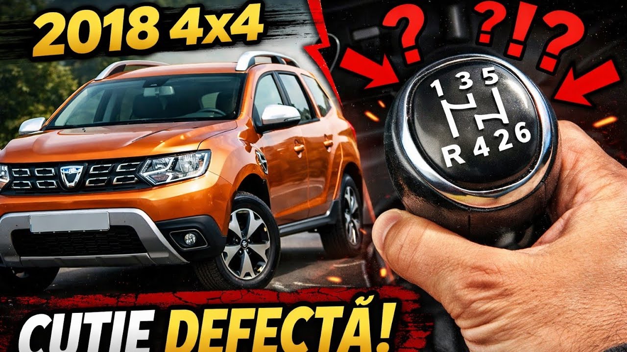 Dacia Duster 2018 1.6 4x2.5 - mașina care schimbă vitezele cum vrea ea