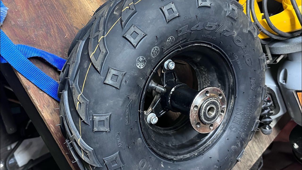 New mini bike tire YouTube
