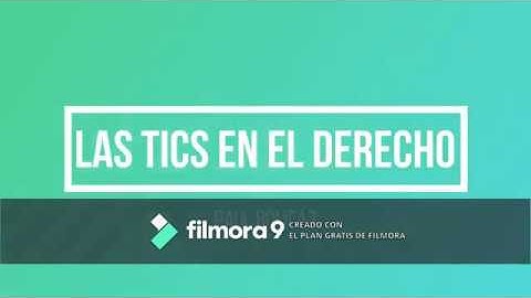 Tics en el derecho