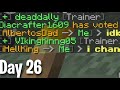Middle of video