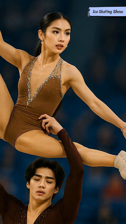 Ice Dance | Graceful Lift & Perfect Balance on Ice❄️✨ #FigureSkating #IceDance #ailookbook