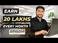 Earn 20 LAKHS Every Month on Amazon Fba India & Learn How To Make Money Online By Selling Products !