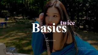 TWICE (트와이스); BASICS [Sub. Español]