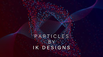Abstract particles effect in adobe illustrator | IK Designs