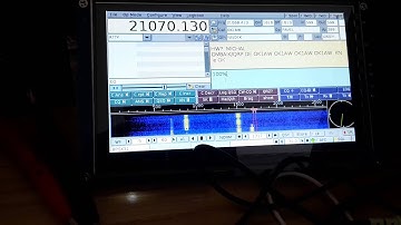 Raspberry PI2 & fldigi & Yaesu FT-817 - QSO@15m