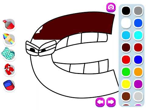 I Coloring C On Alphabet Lore Coloring