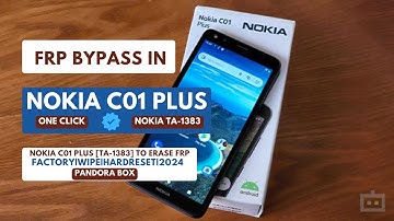 FRP BYPASS|REMOVE IN NOKIA C01 PLUS|NOKIA TA-1383 WIPE|HARDRESET PIN|PATTERN|PASSWORD UNLOCK|2024