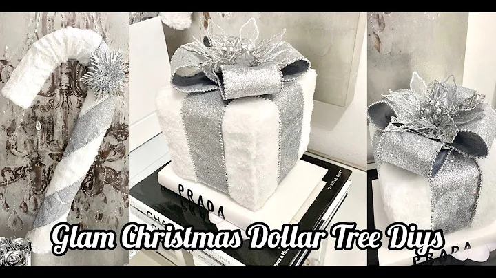 DOLLAR TREE GLAMOROUS HOME DECOR CHRISTMAS DIY IDEAS