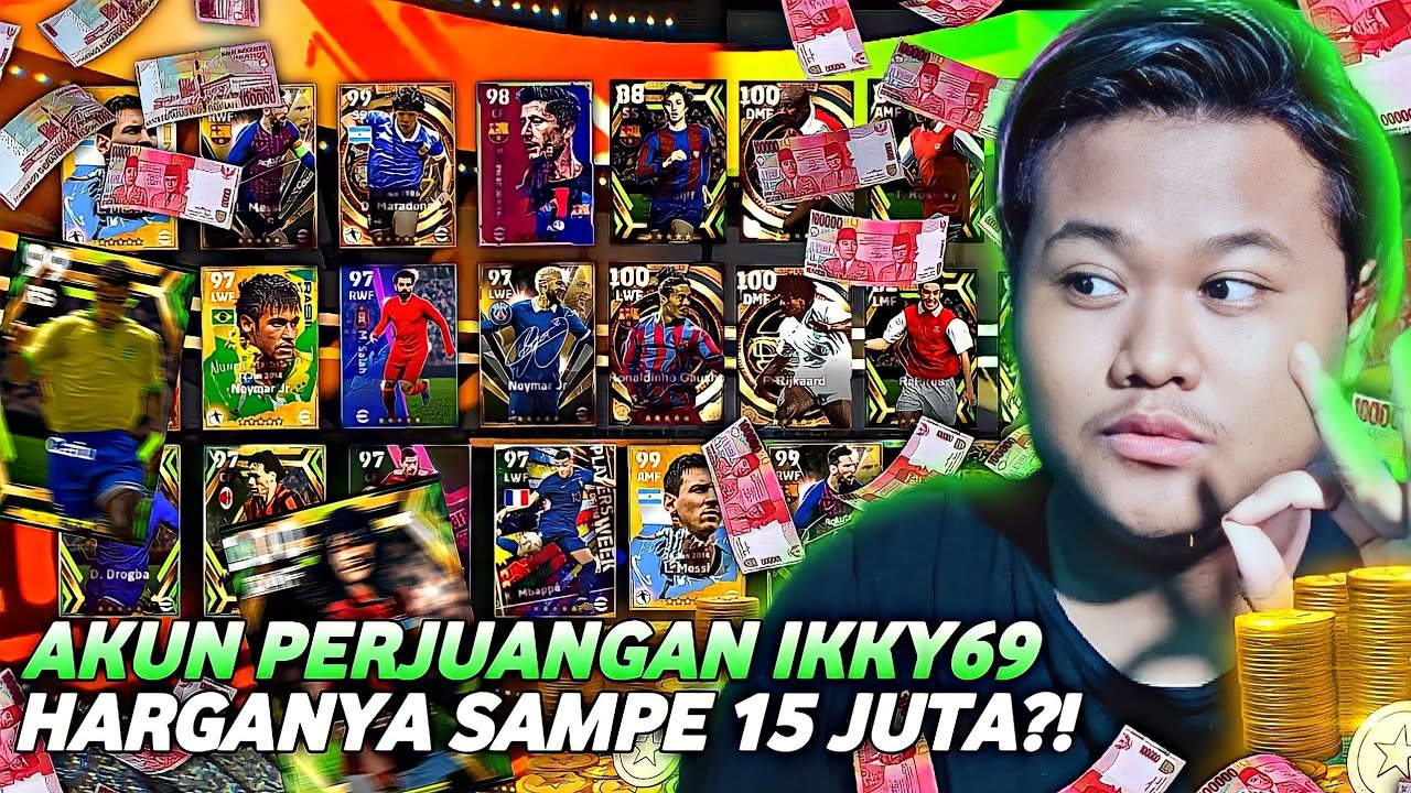 REVIEW AKUN UTAMA IKKY69 SEHARGA 15 JUTA?! FULL EPIC BIG TIME BANYAK POTW EFOOTBALL 2023 MOBILE