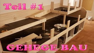 Meerschweinchen Gehege selber bauen #1