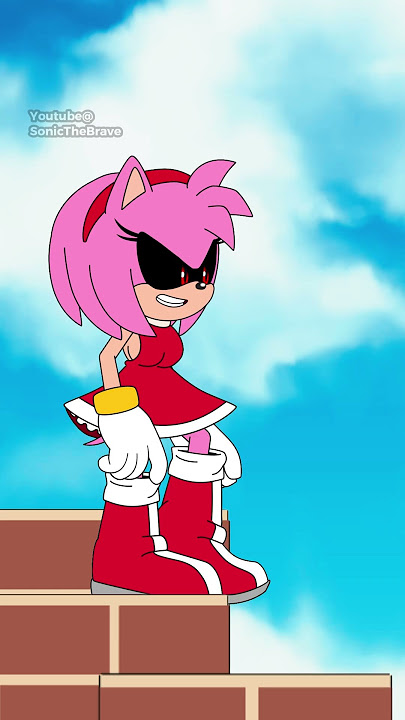 SONIC vs AMY.EXE ROSE #sonic #sonicthehedgehog