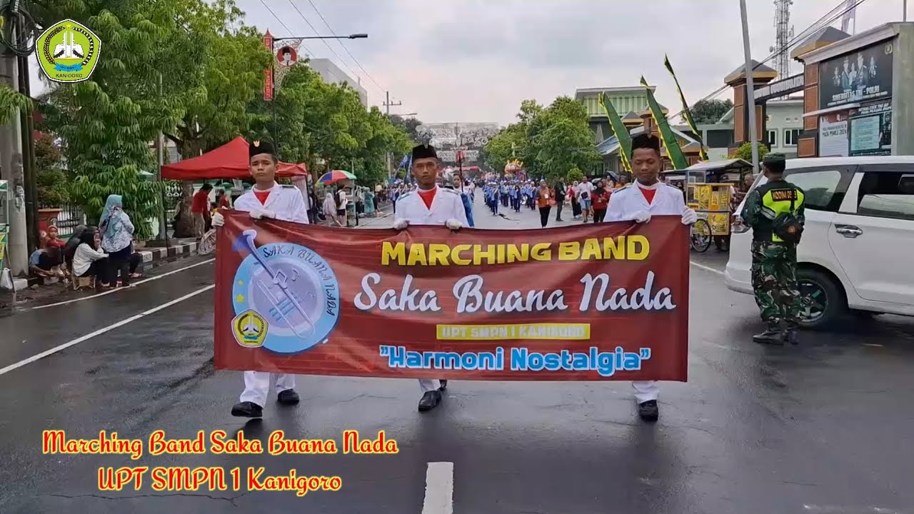 Marching Band Saka Buana Nada Juara 3 Street Parade Piala Bung Karno 2024.