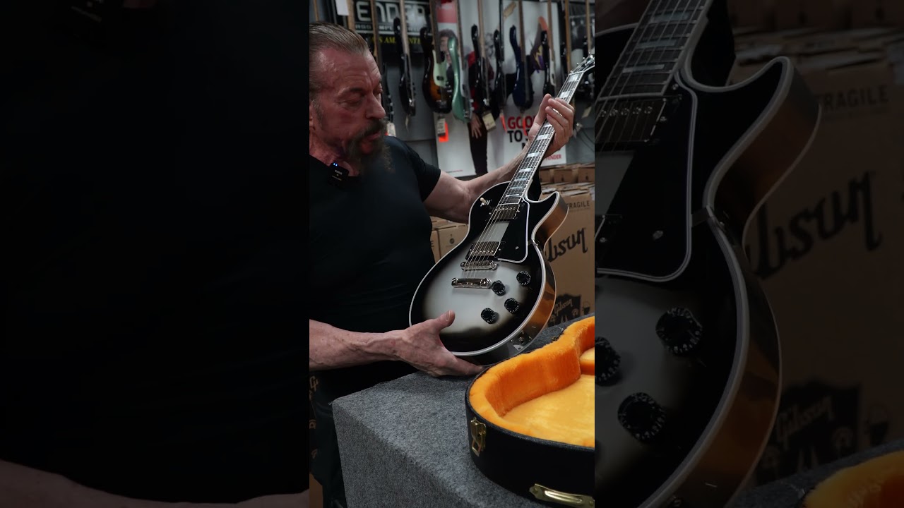 RARE Silverburst Les Paul Custom! 😱 Gibson Doesn’t Make This Anymore! 