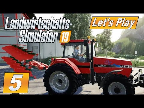 ls19lt LS19 #5 Neuer Case Traktor mit Pflug #Farming Simulator 2019 #LetsPlay Landwirtschaft #deutsch