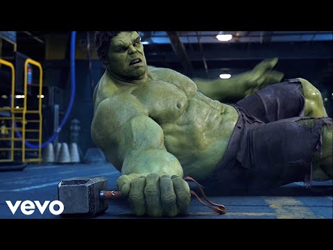 Masked Wolf - Astronaut In The Ocean | REMIX | THOR vs HULK [Fight Scene] The Avengers