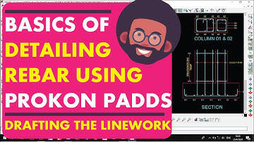 Basics of Detailing Reinforced Concrete Using Prokon PADDs:Drawing Line-work & Understanding the App
