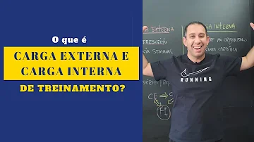 O que é carga externa de treinamento?