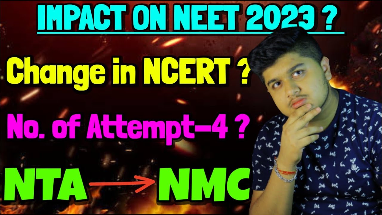 Important Update for NEET Aspirants! Change in NCERT? NTA replaced by ...