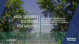 Water Treatment Works Security Fencing | Jacksons Fencing Water Treatment Works Security Fencing | Jacksons Fencing